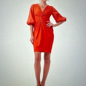 NWT Trina Turk Women's Twist Front Jersey Dress Sz Medium
